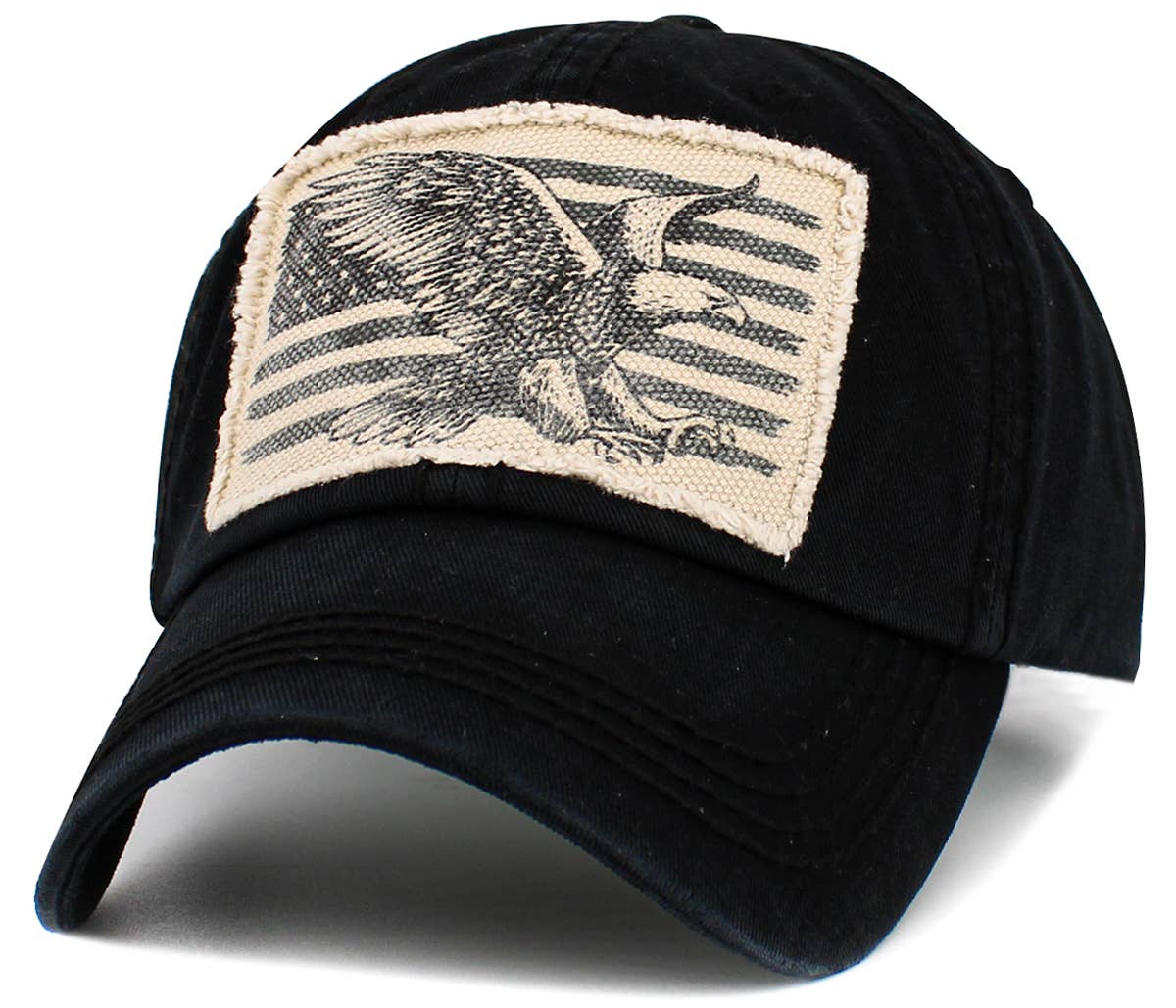 EAGLE FLAG VINTAGE BALLCAP