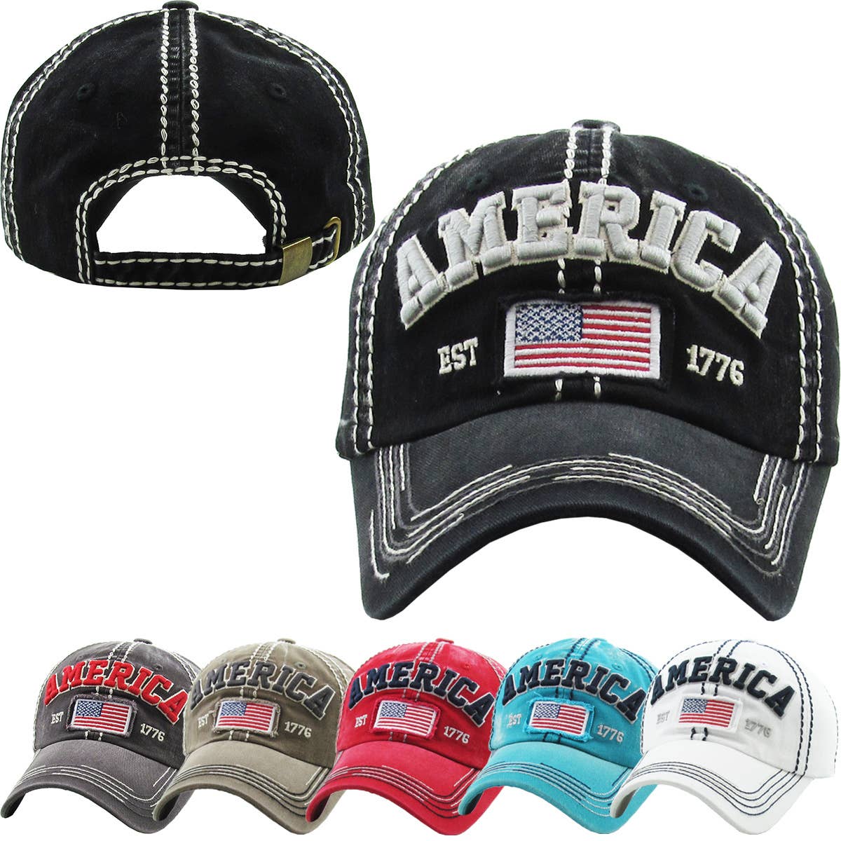 USA/AMERICANA VINTAGE BALLCAP | KBETHOS