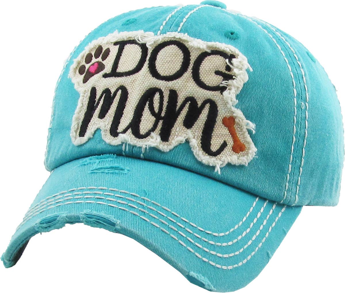 DOG MOM WASHED VINTAGE BALLCAP