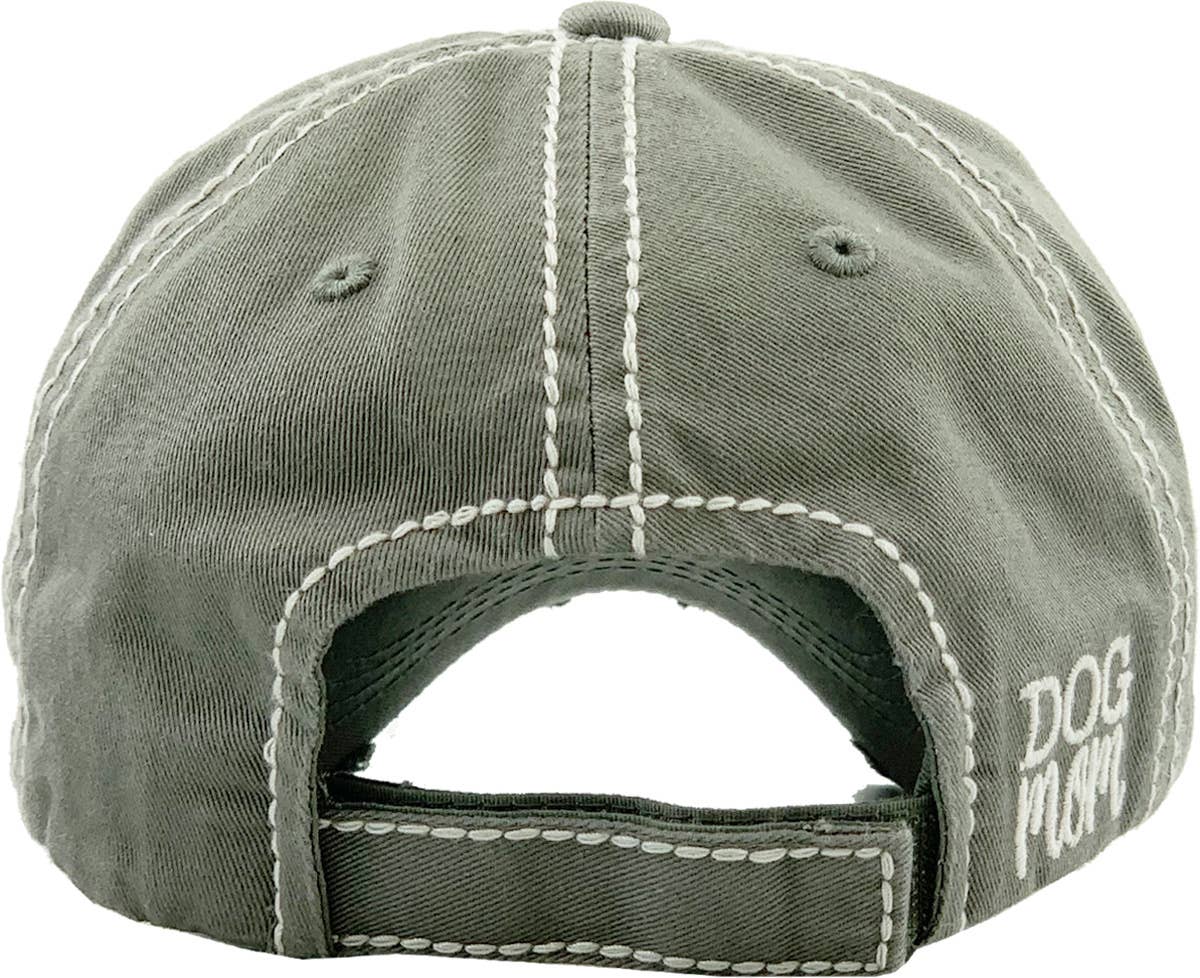 DOG MOM WASHED VINTAGE BALLCAP