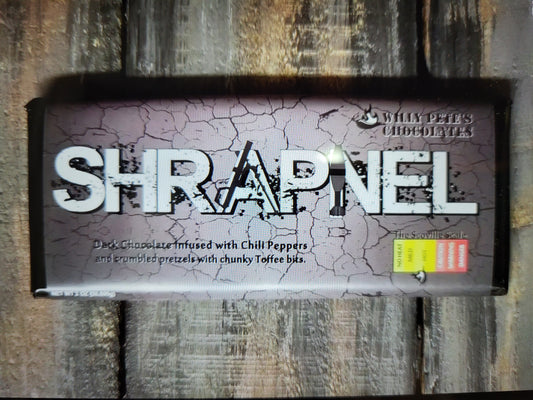 Shrapnel chocolate bar