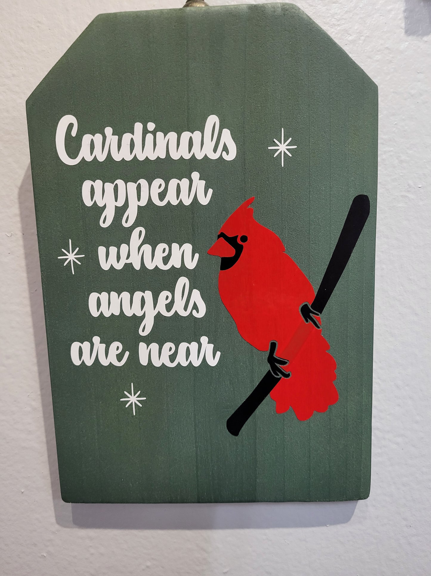 Christmas cedar plaques