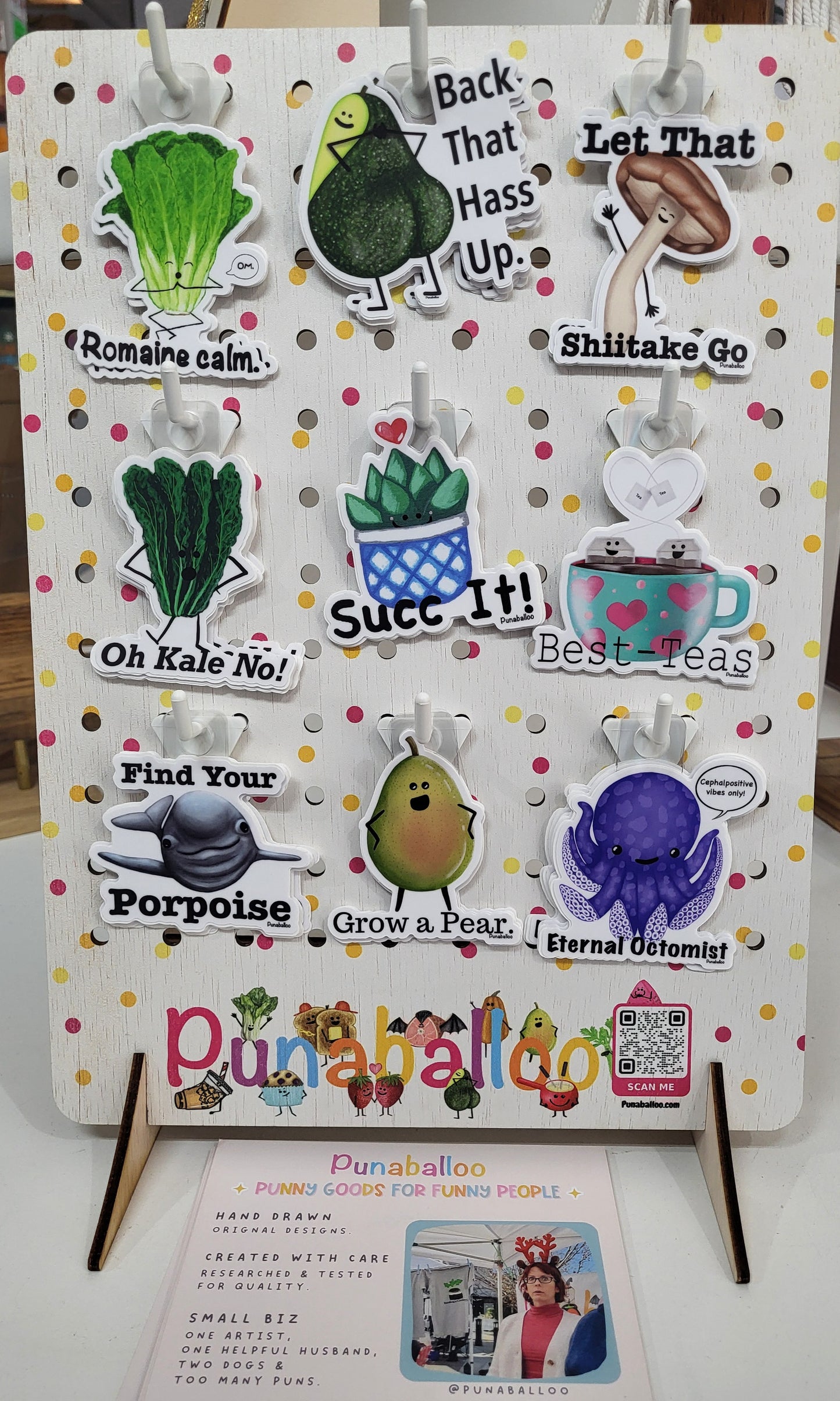 Punaballoo sticker assortment