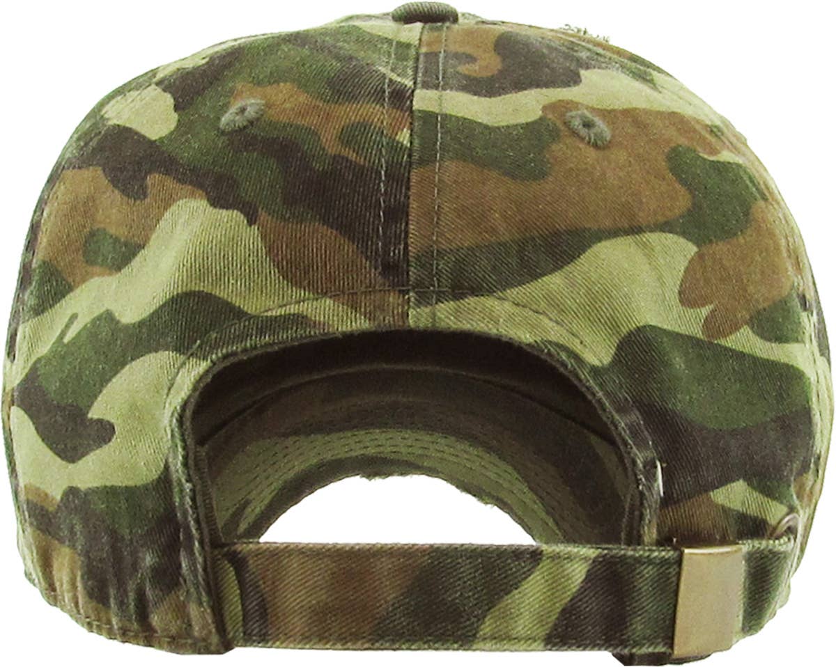 Vintage Distressed Washed Style Baseball Caps