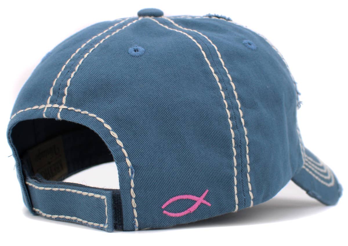 With God All Things Are Possible Vintage Ballcap