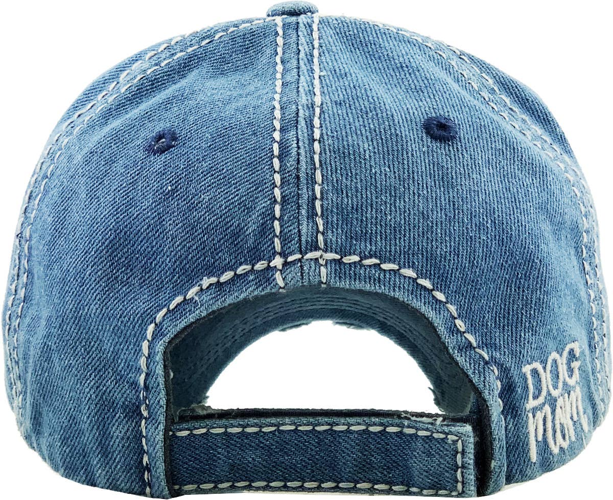 DOG MOM WASHED VINTAGE BALLCAP