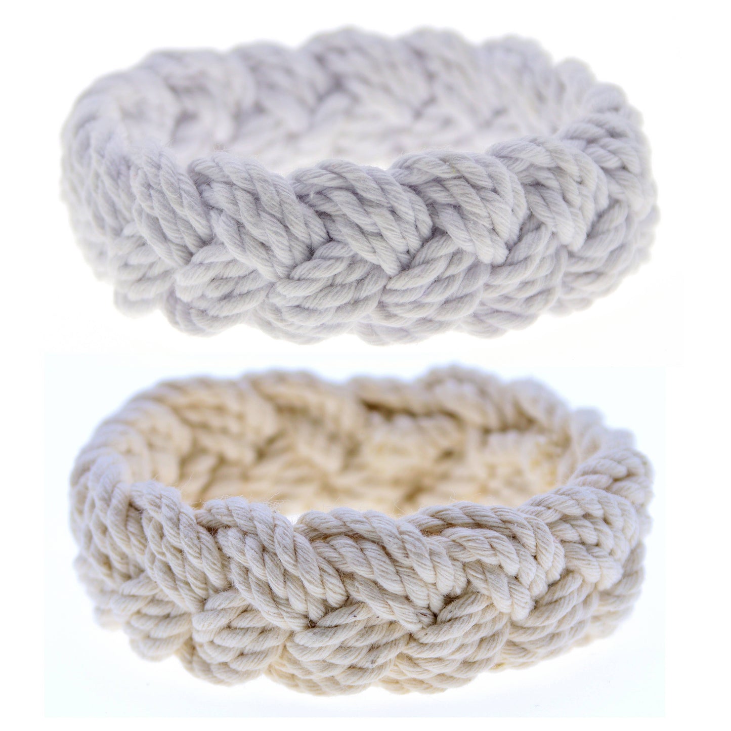Handmade Sailor Knot bracelet- Natural Medium