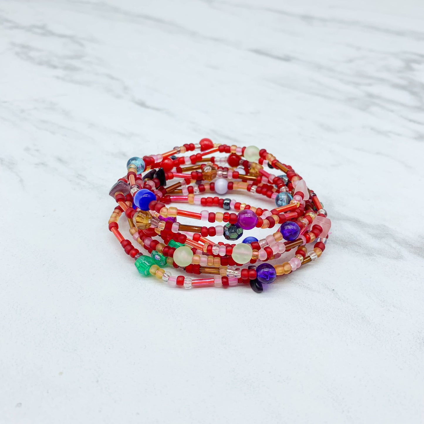 Stretch Glass Bead Bracelets