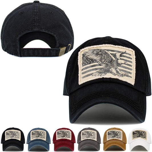 EAGLE FLAG VINTAGE BALLCAP