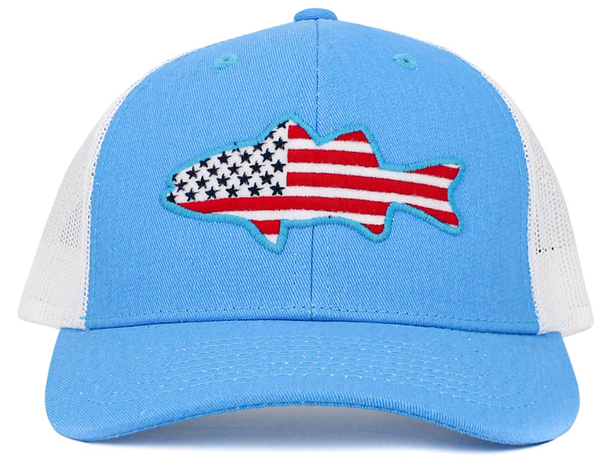 Fish Flag Mesh Back Ballcap