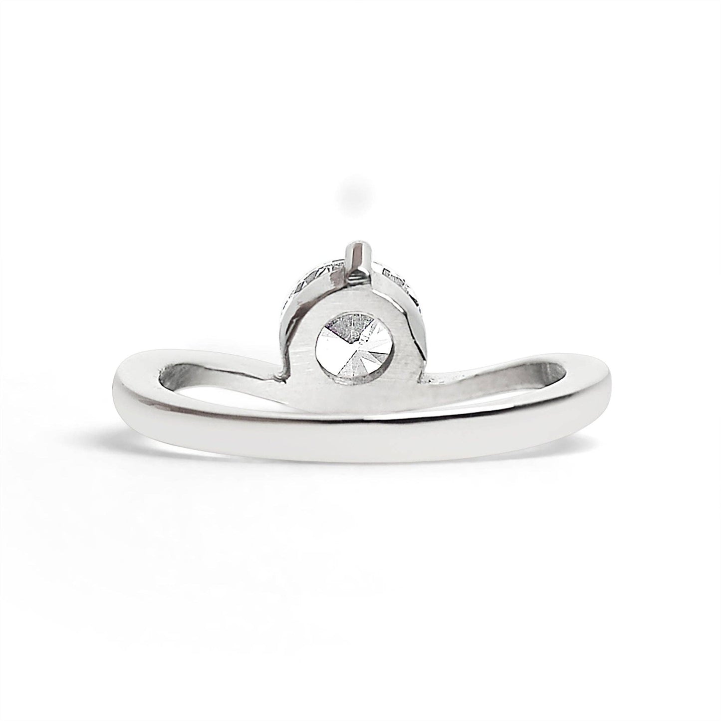 CZ Stainless Steel Ring