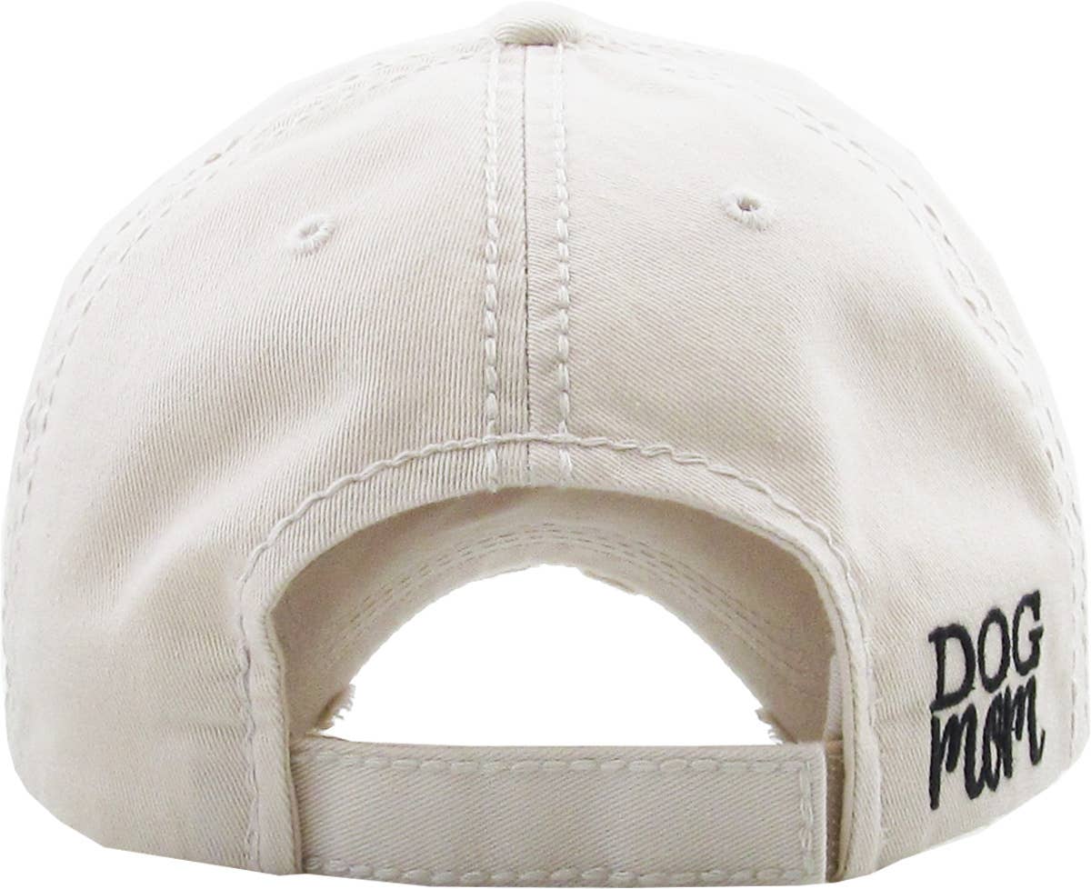 DOG MOM WASHED VINTAGE BALLCAP