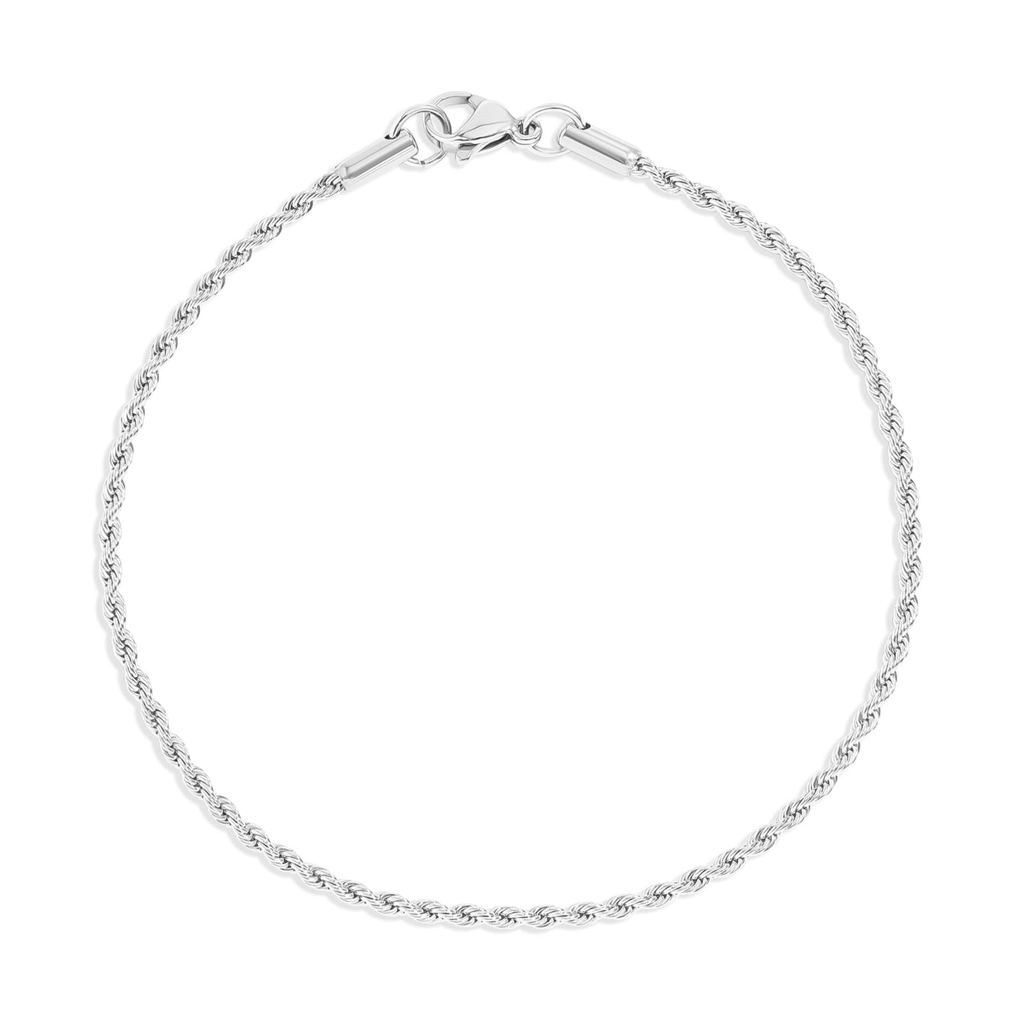 Rope Chain Bracelet / Anklet - Gold, Silver, Black