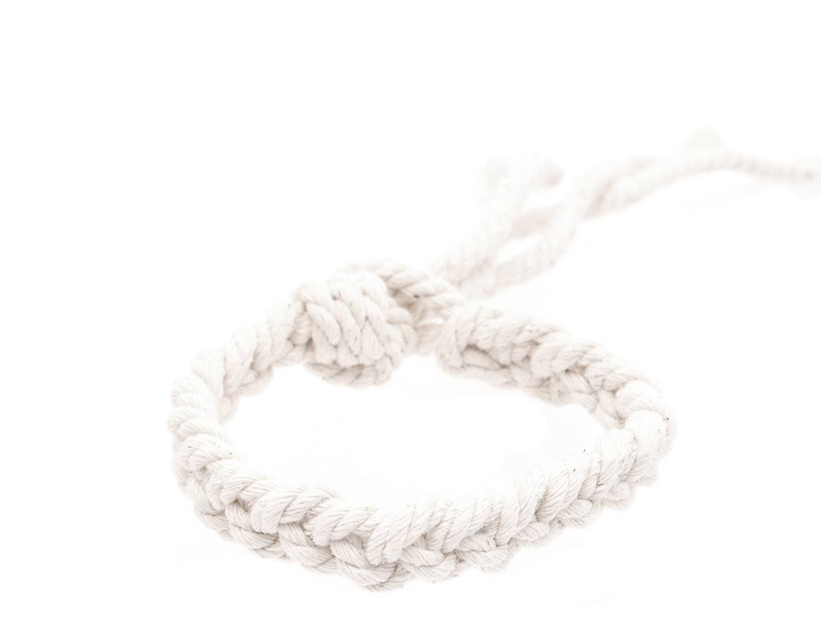 Cotton Braid Handmade Adjustable Anklet -PC