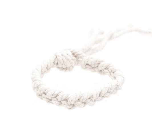 Cotton Braid Handmade Adjustable Anklet -PC