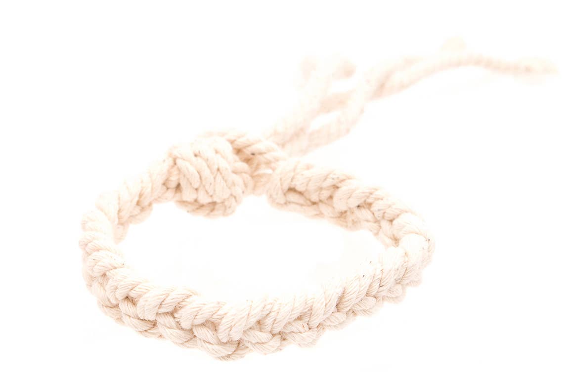 Cotton Braid Handmade Adjustable Anklet -PC
