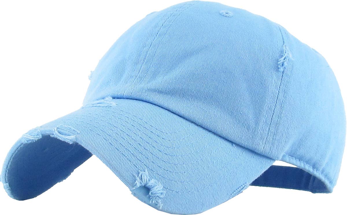Vintage Distressed Washed Style Baseball Caps