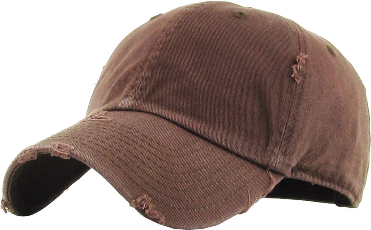 Vintage Distressed Washed Style Baseball Caps