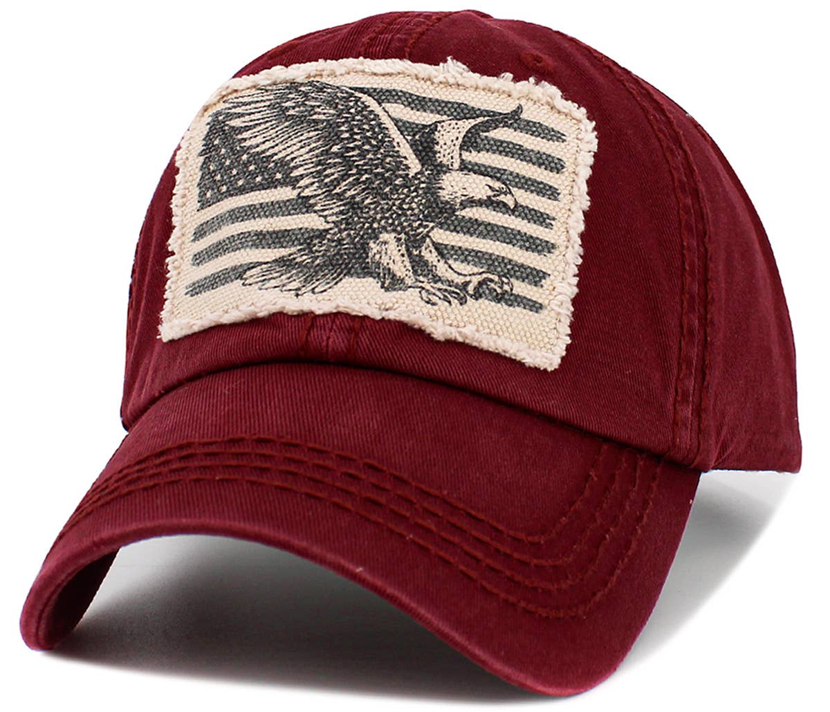 EAGLE FLAG VINTAGE BALLCAP