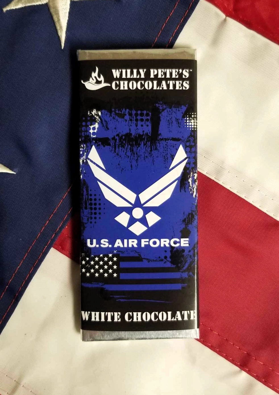 Air Force Chocolate Bar -White