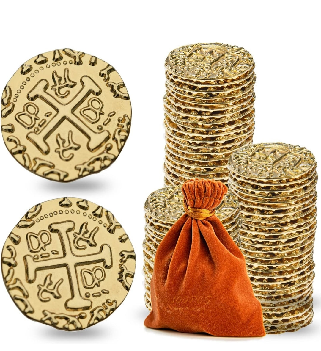 Doubloon replica coin