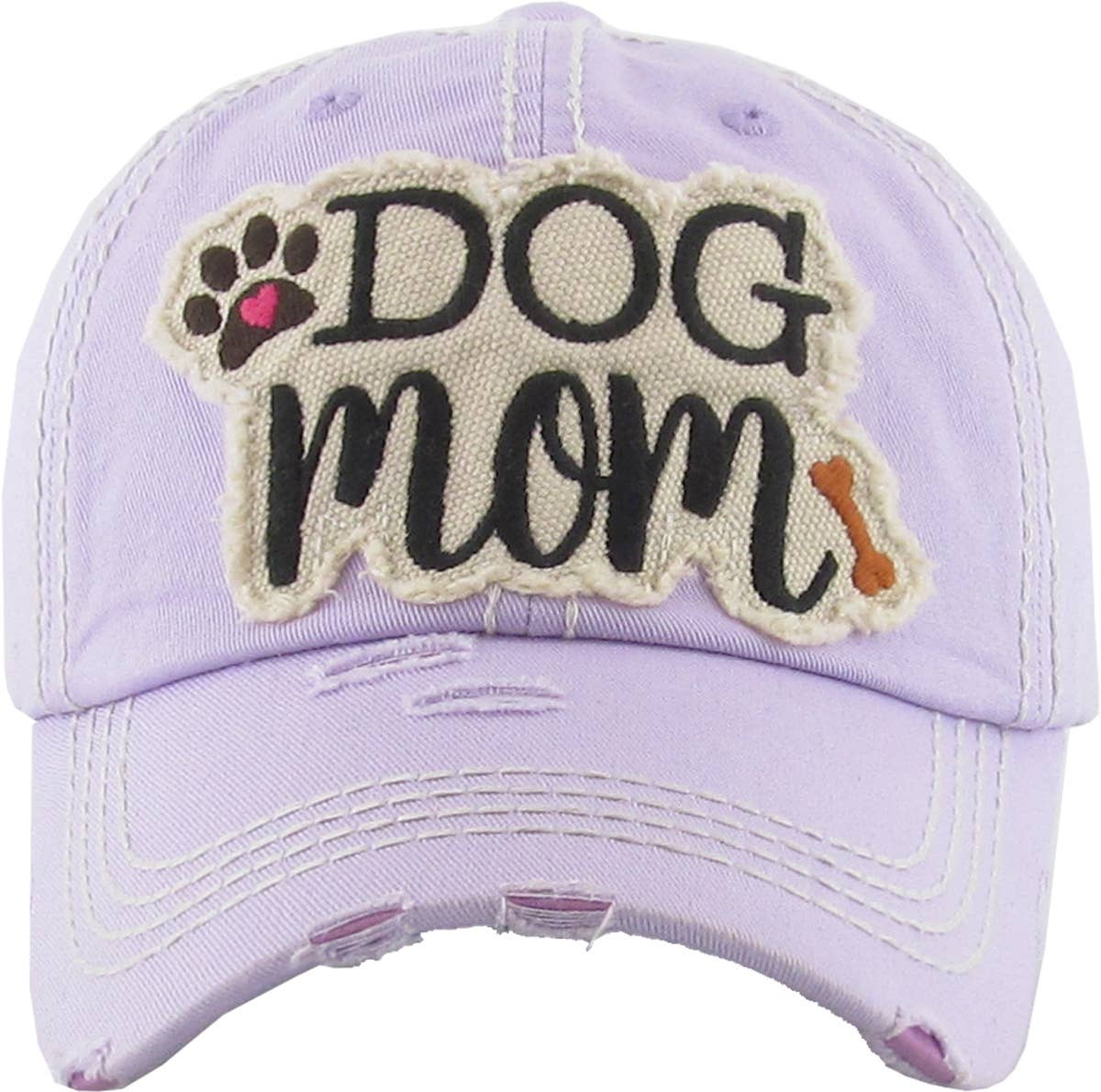 DOG MOM WASHED VINTAGE BALLCAP