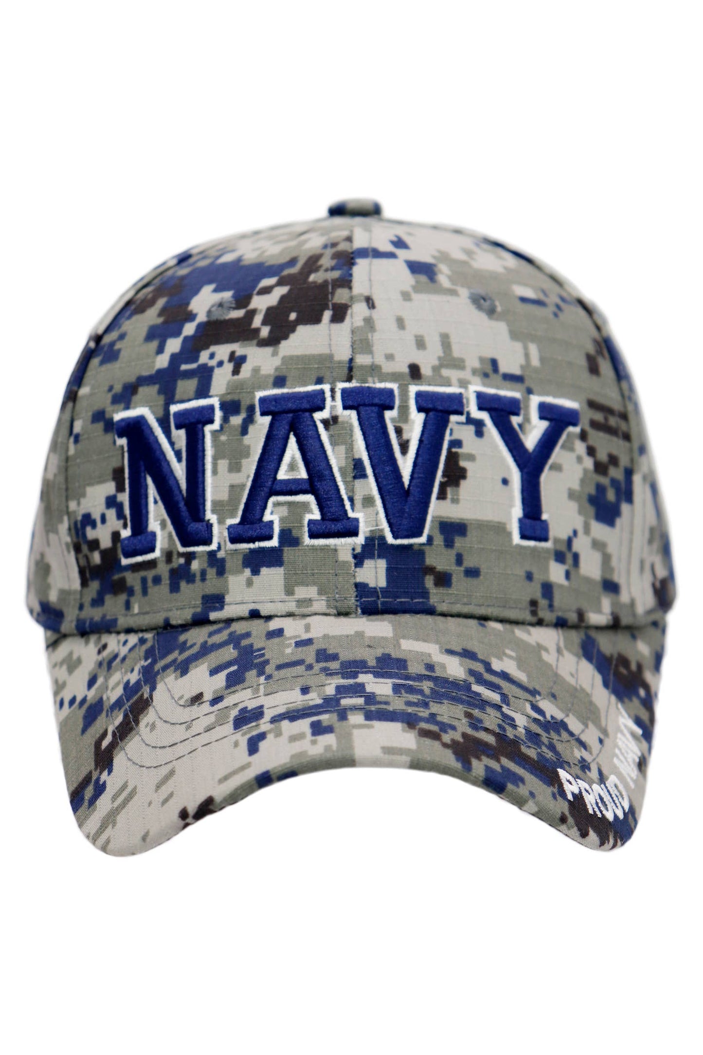 U.S. Military Branch Logo Digital Camo Baseball Cap