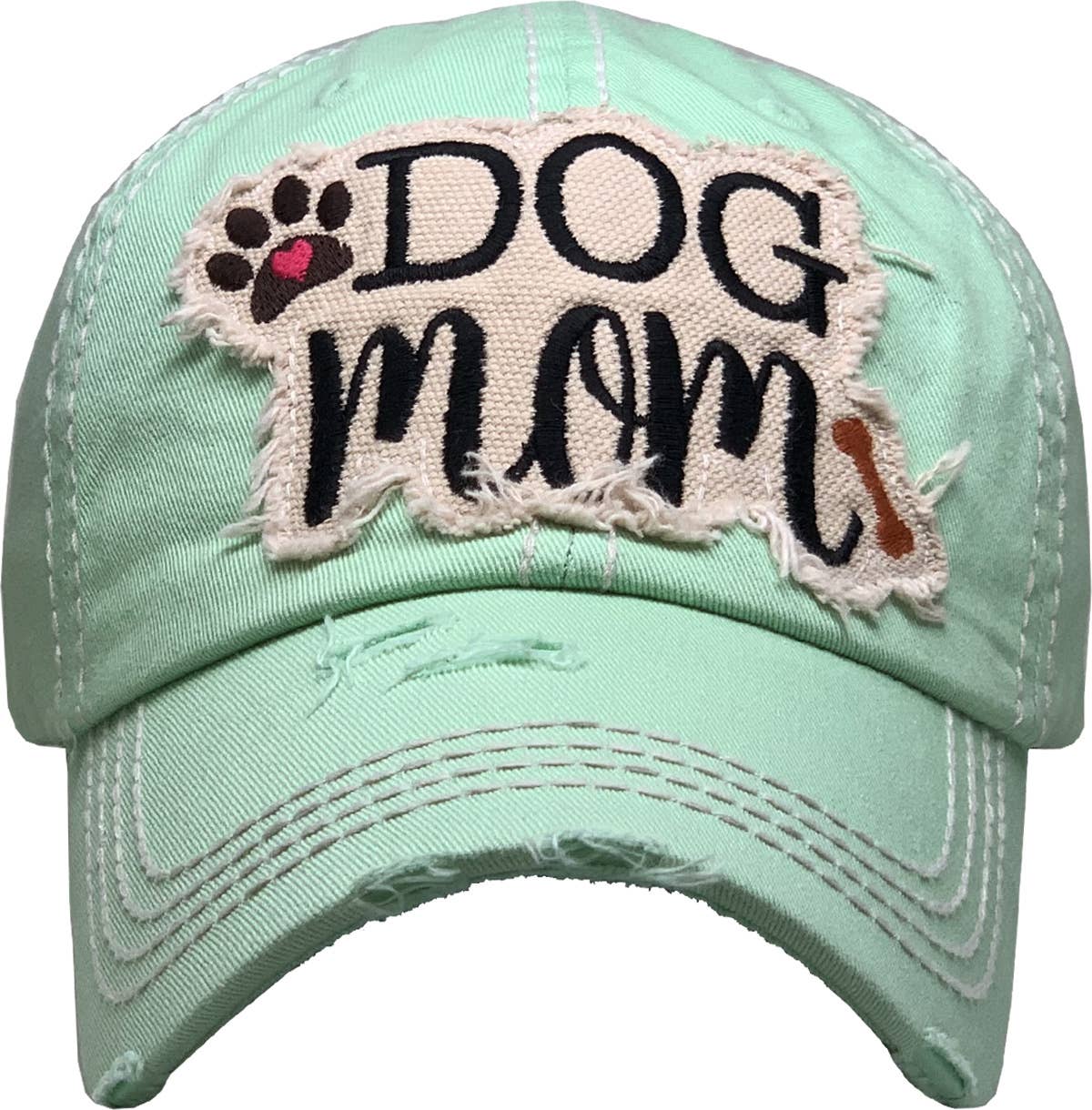 DOG MOM WASHED VINTAGE BALLCAP