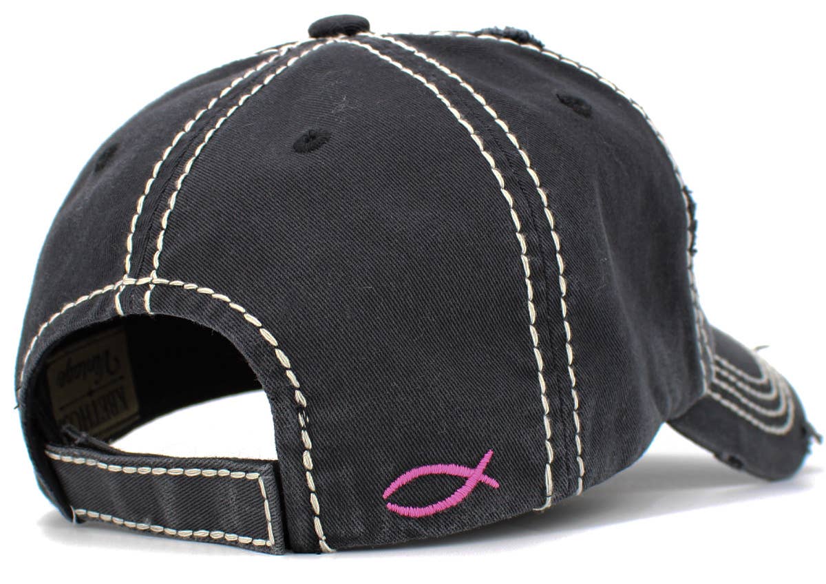 With God All Things Are Possible Vintage Ballcap