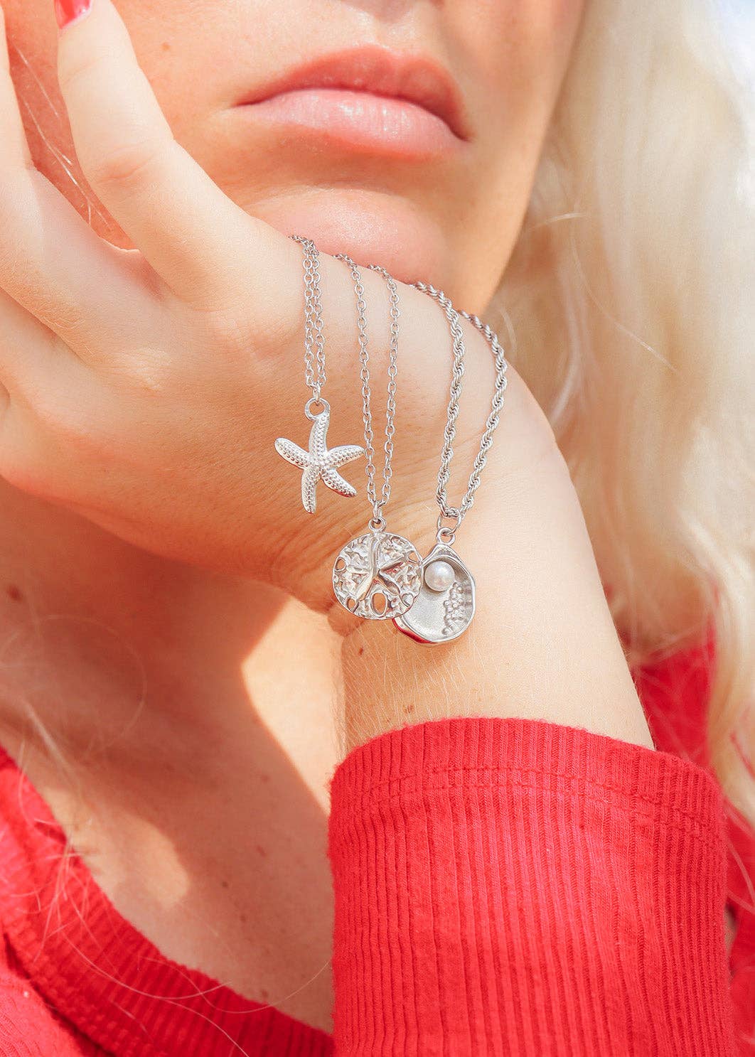 Stainless Steel Starfish necklace