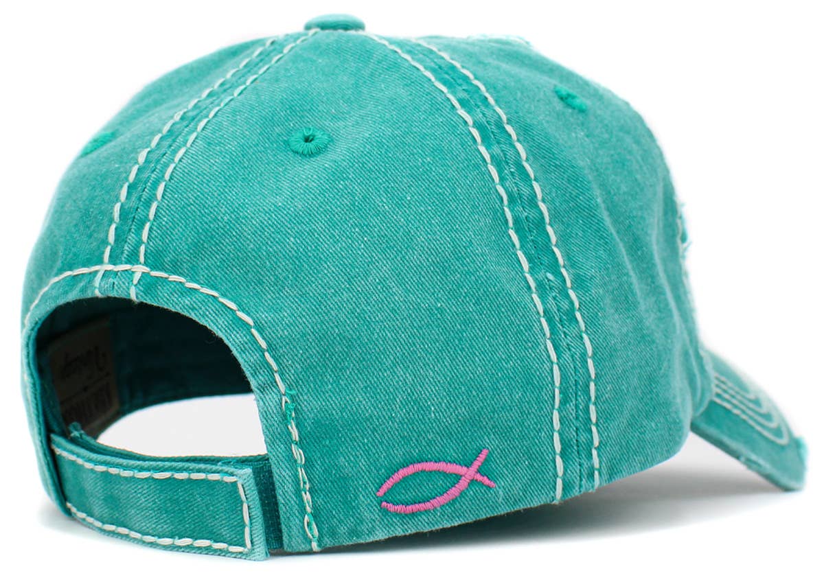 With God All Things Are Possible Vintage Ballcap
