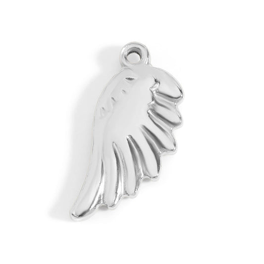 Stainless steel Angel wing necklace