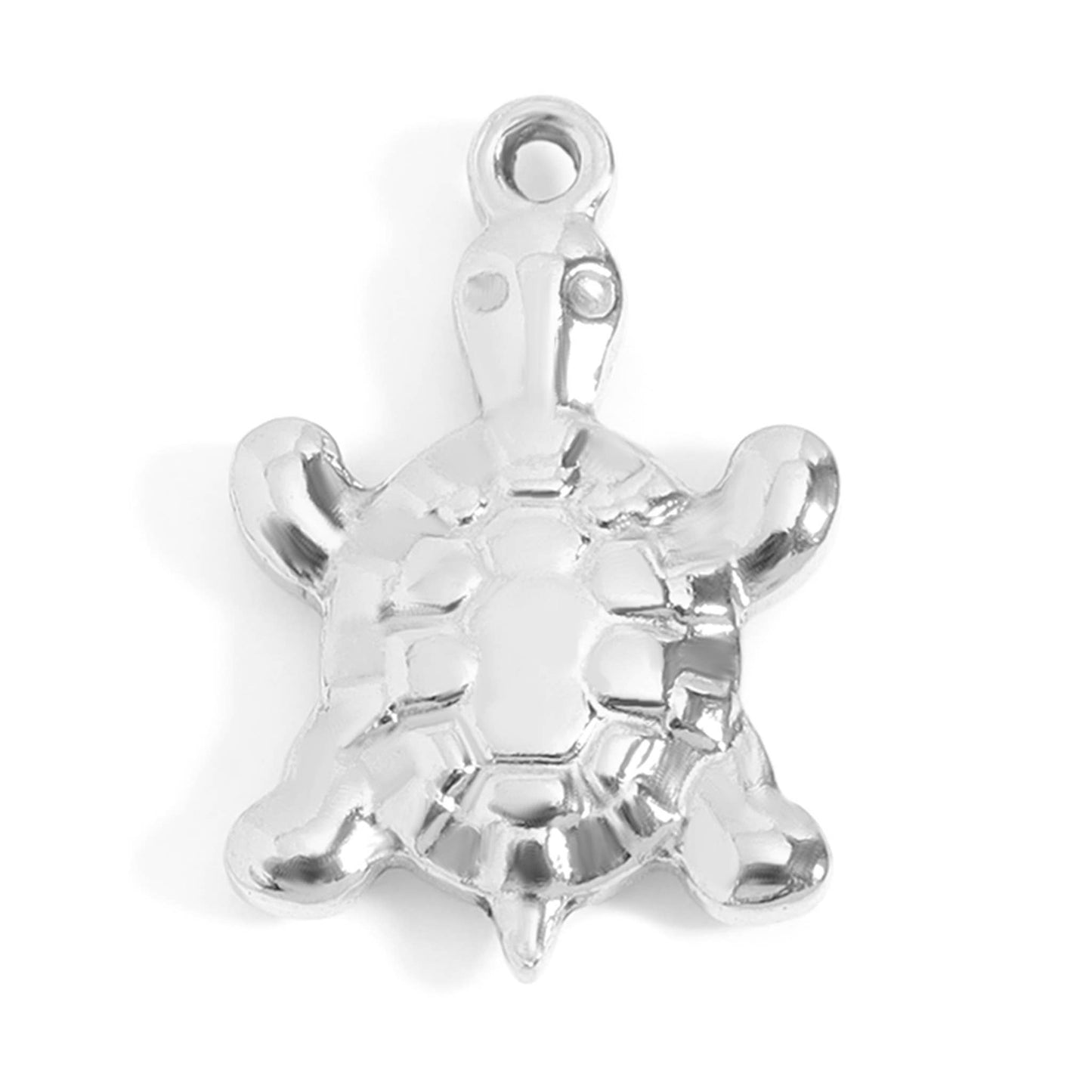 Stainless steel turtle necklace