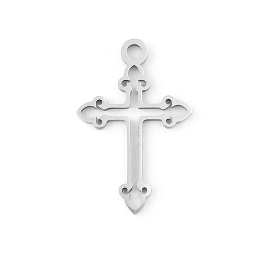 Stainless steel cross necklace