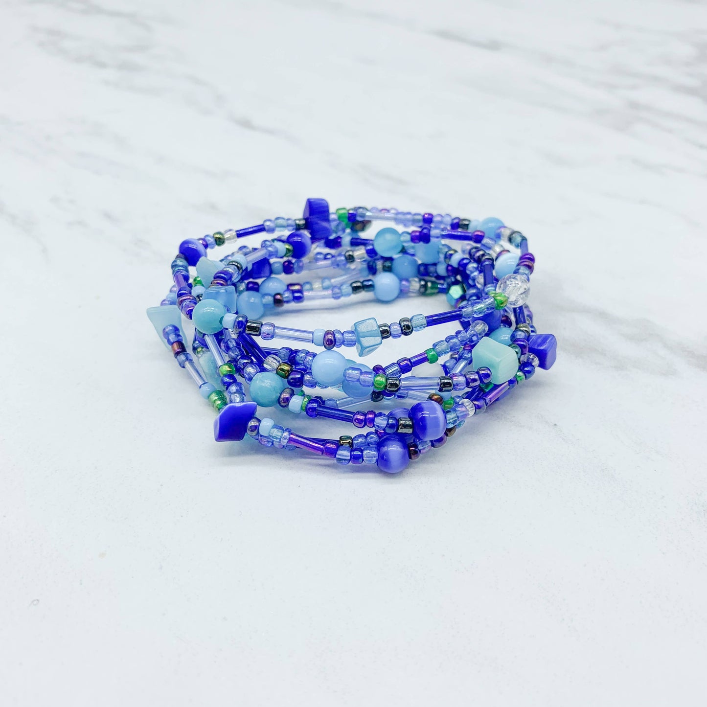 Stretch Glass Bead Bracelets