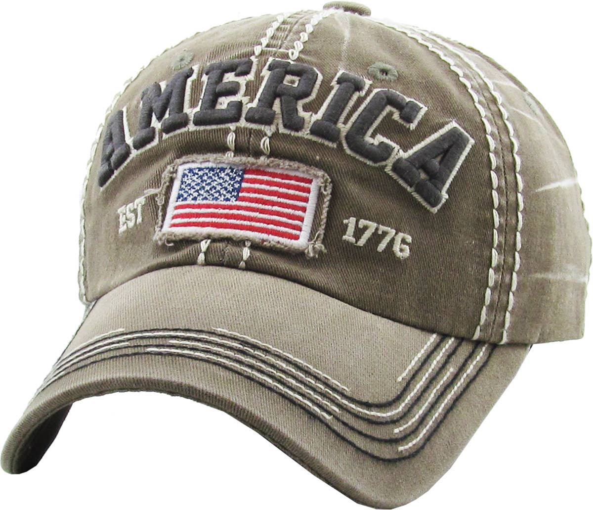 USA/AMERICANA VINTAGE BALLCAP | KBETHOS