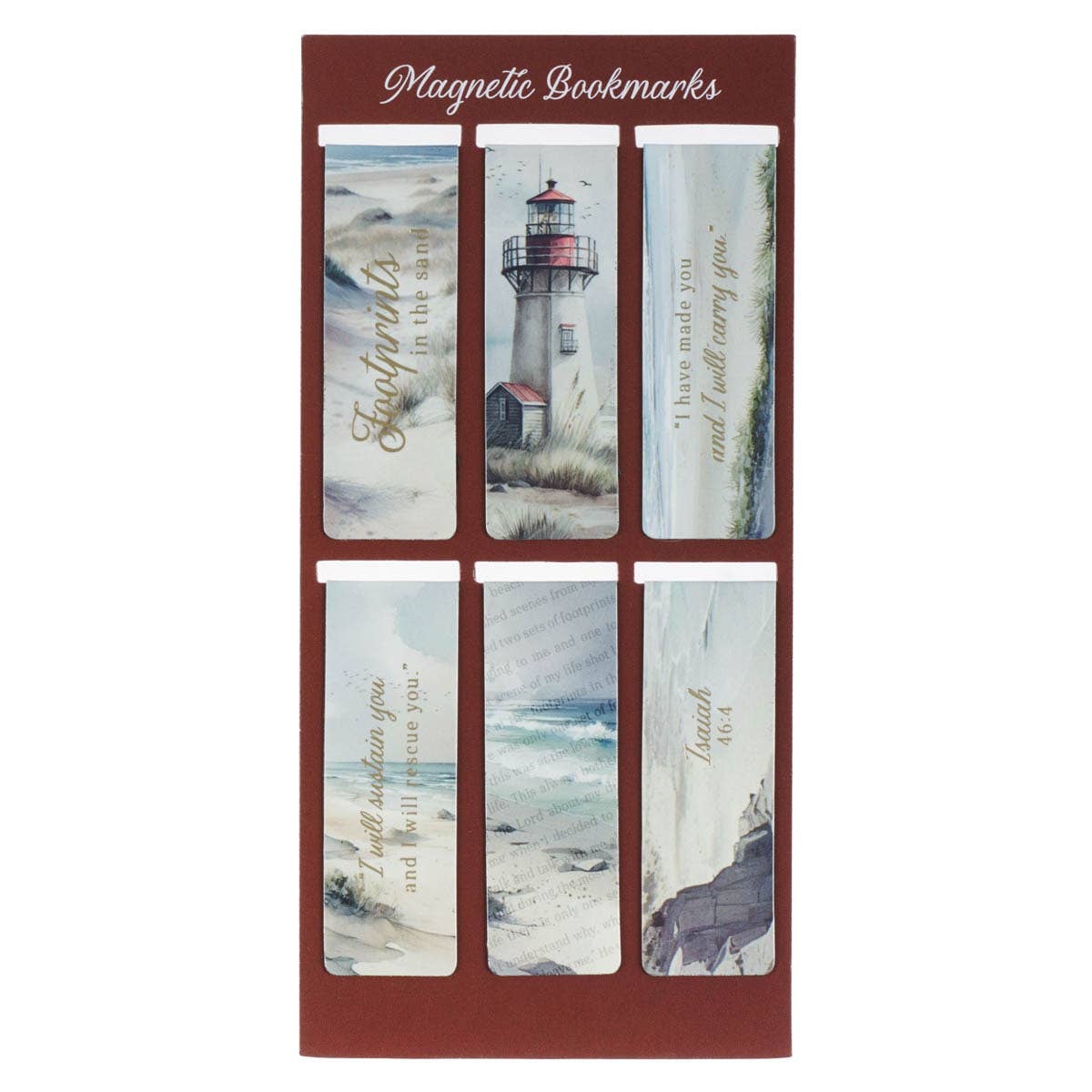 Magnetic bookmark assortment