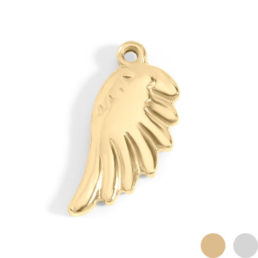 18K Gold PVD Angel wing necklace