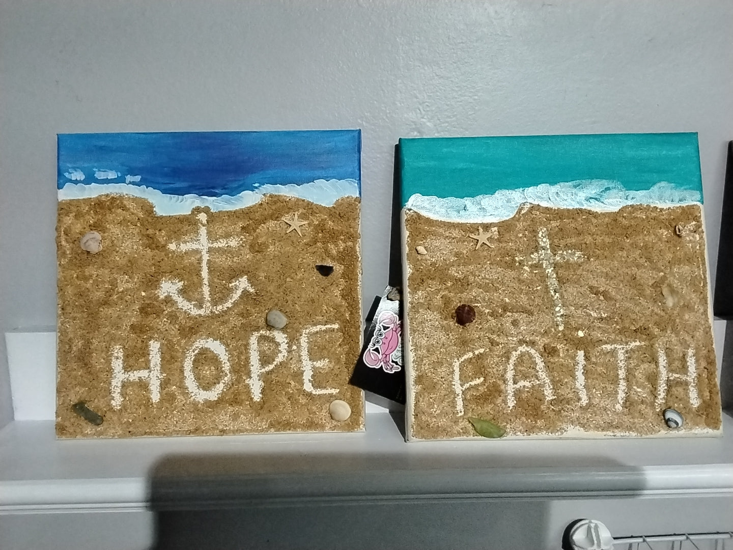 Canvas sand art