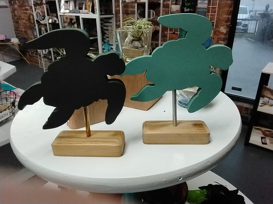 Turtle on a stand
