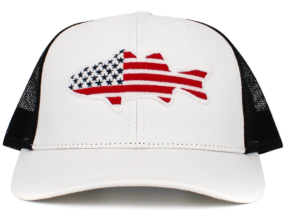 Fish Flag Mesh Back Ballcap
