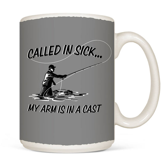 Arm in a Cast - White 15oz Mug