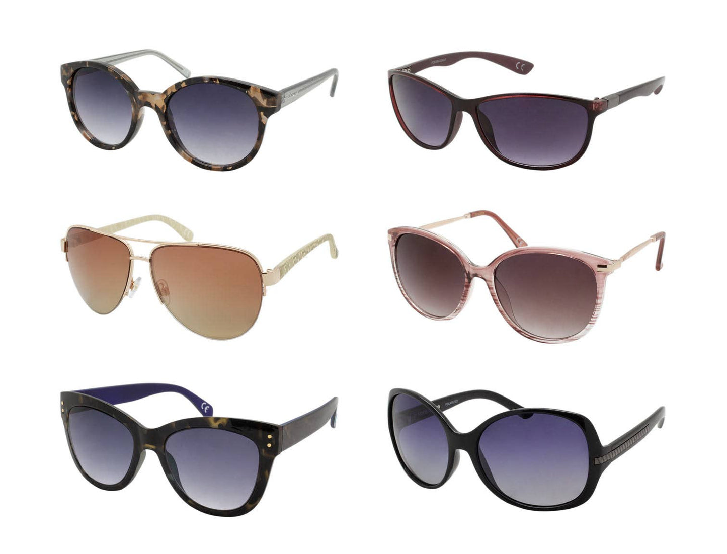 Foster Grant Sunglass Counter Display 48 PCS Assorted Styles