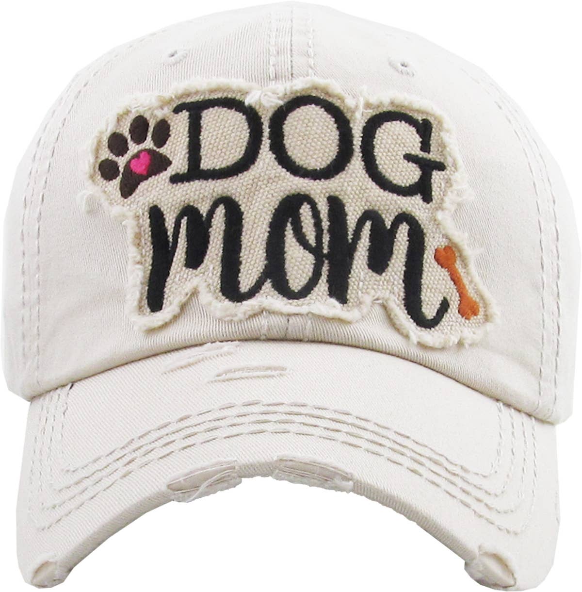 DOG MOM WASHED VINTAGE BALLCAP