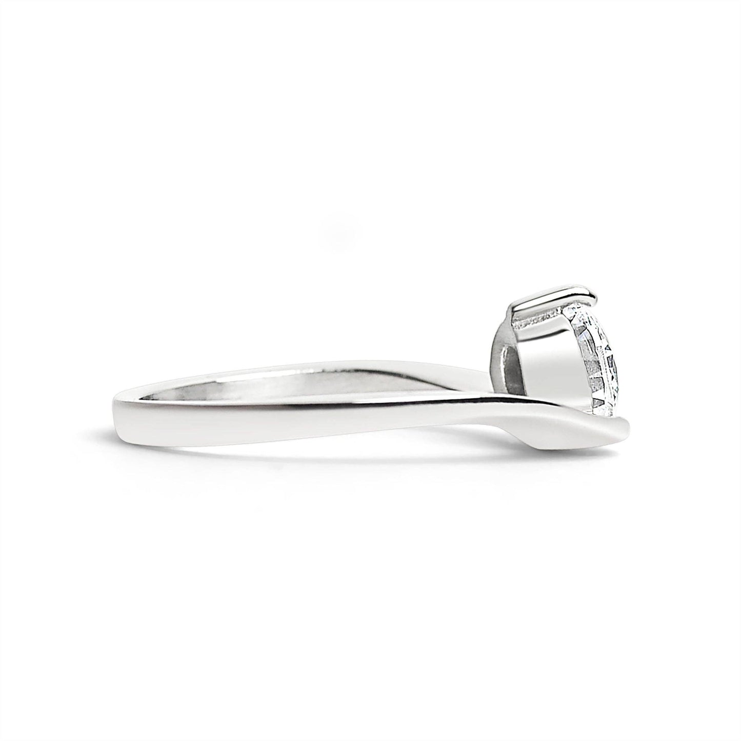 CZ Stainless Steel Ring