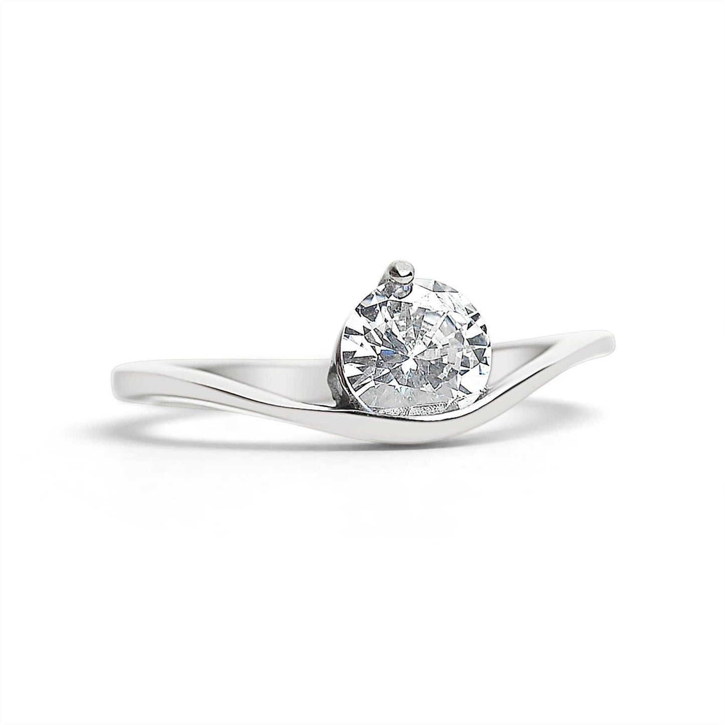 CZ Stainless Steel Ring