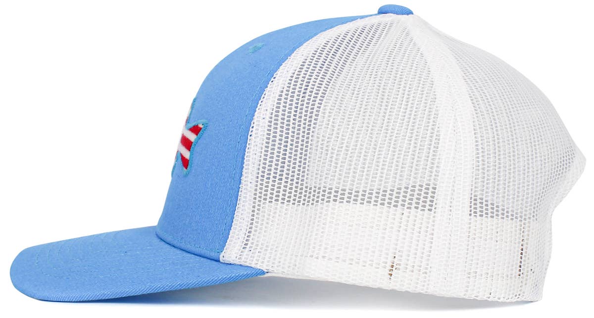 Fish Flag Mesh Back Ballcap