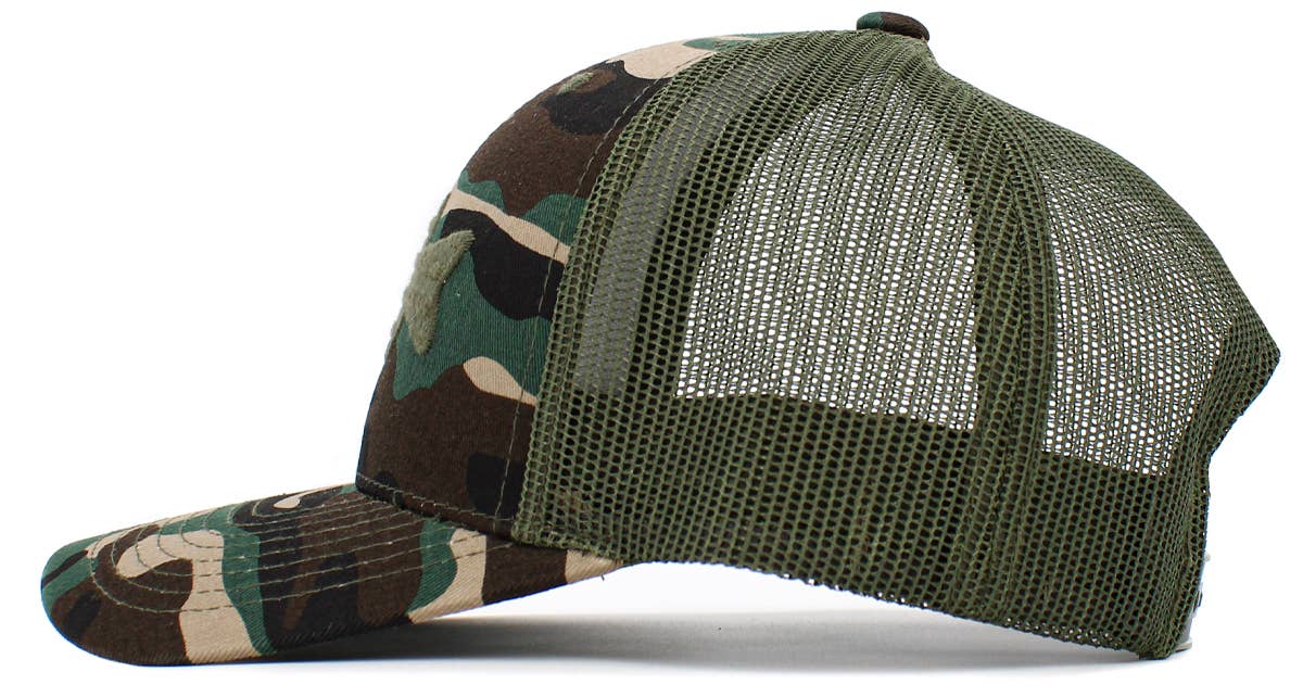 Fish Flag Mesh Back Ballcap
