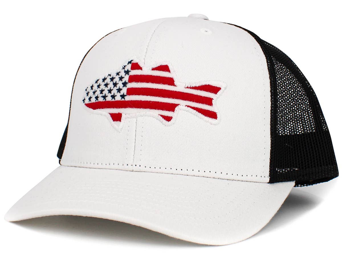 Fish Flag Mesh Back Ballcap