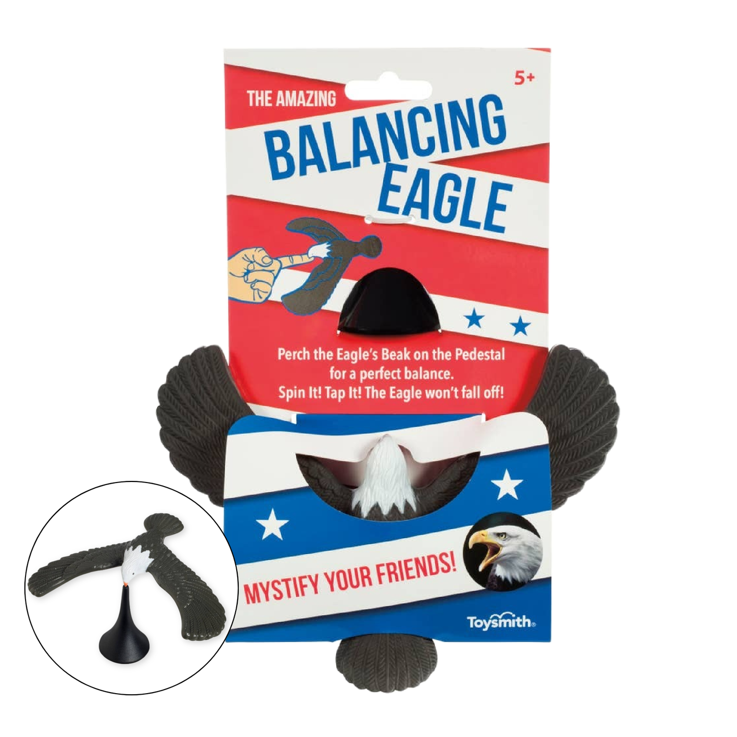 Toysmith Balancing Eagle, 7"